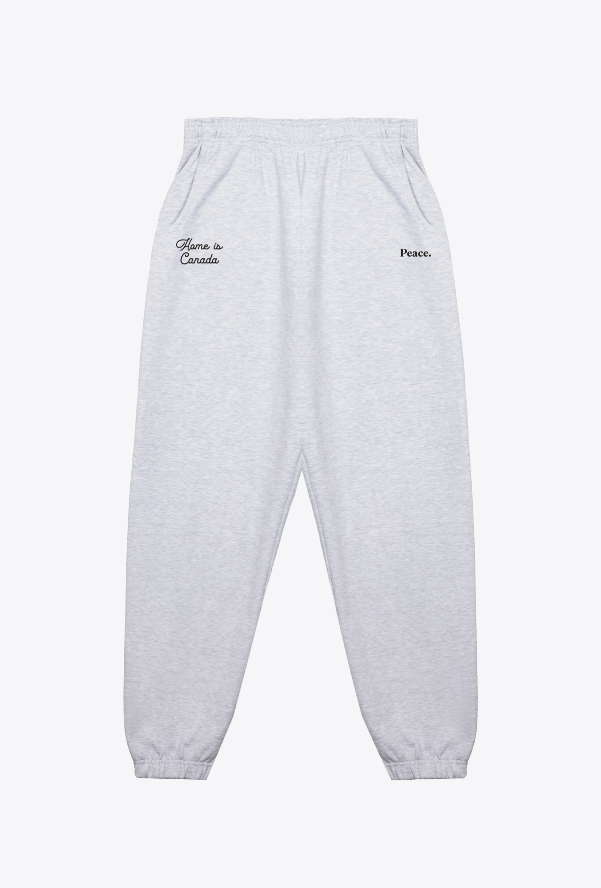 Home is Canada Anniversary Heavyweight Jogger - Ash