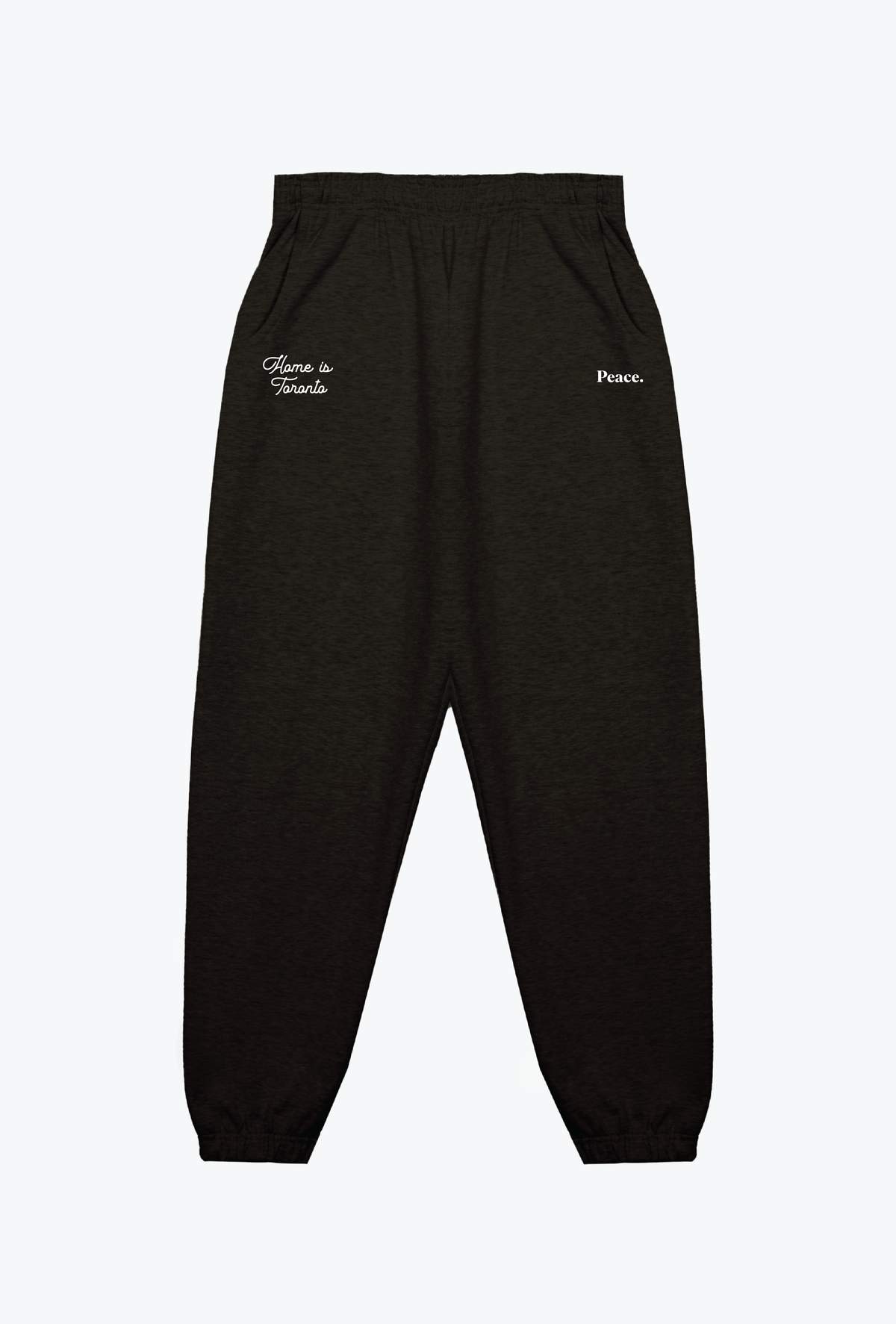 Home is Toronto Anniversary Heavyweight Jogger - Black