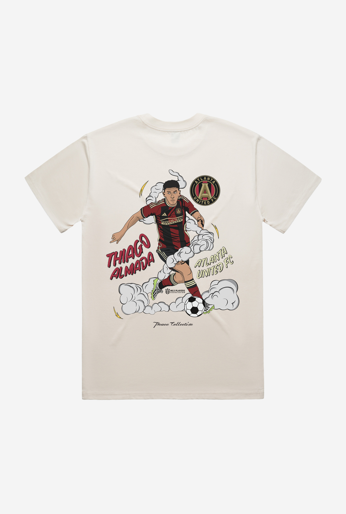 Thiago Almada Player Graphic Premium T-Shirt - Ivory