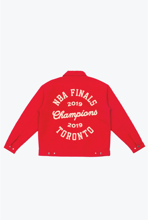 Toronto Raptors Work Jacket - Red