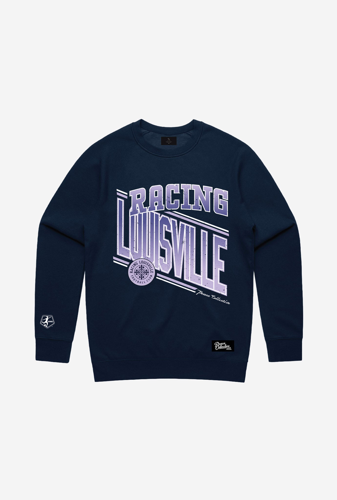 Racing Louisville FC Vintage Crewneck - Navy