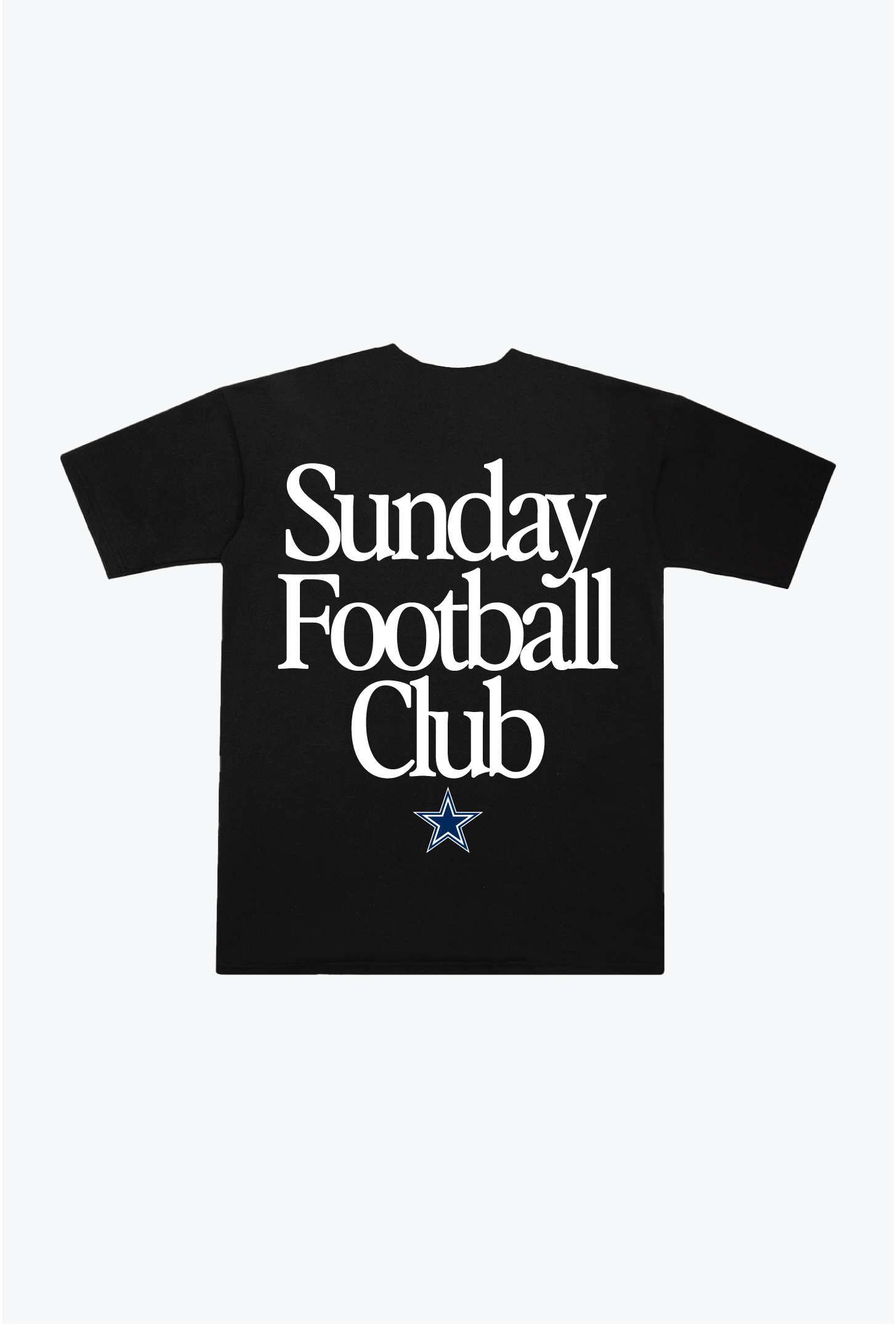 T-shirt épais Dallas Cowboys Sunday Football Club - Noir