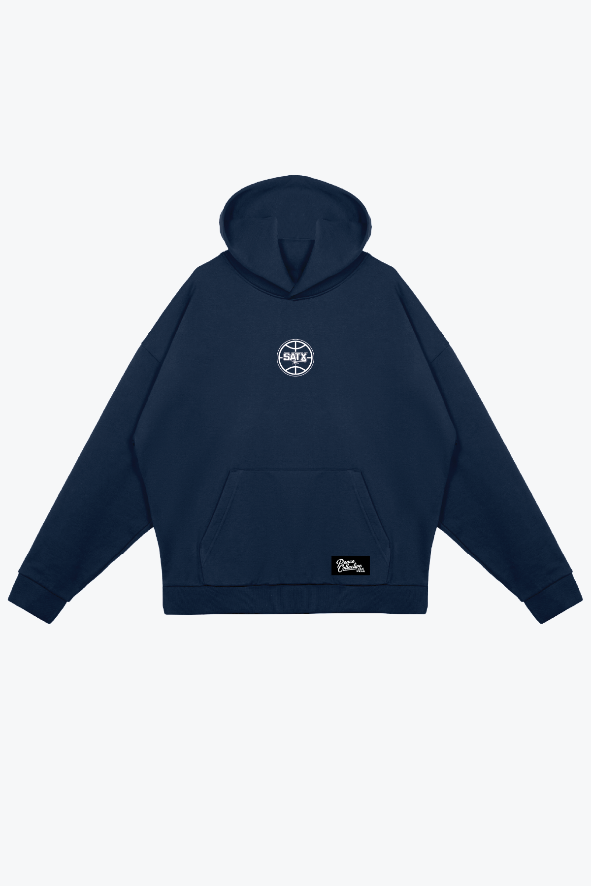 San Antonio Spurs Fanleisure Heavyweight Hoodie - True Navy