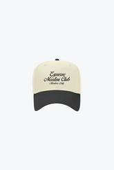 Espresso Martini Club A-Frame Cap - Black/Ivory