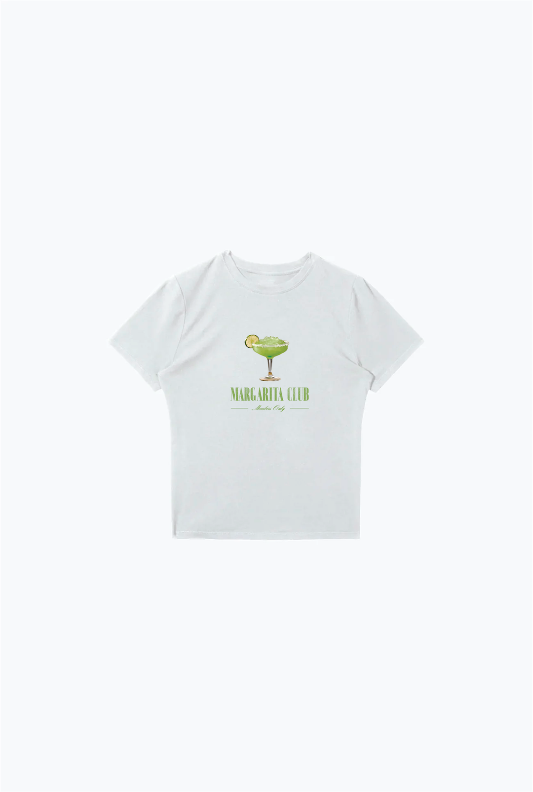 Margarita Club  Baby Tee - White