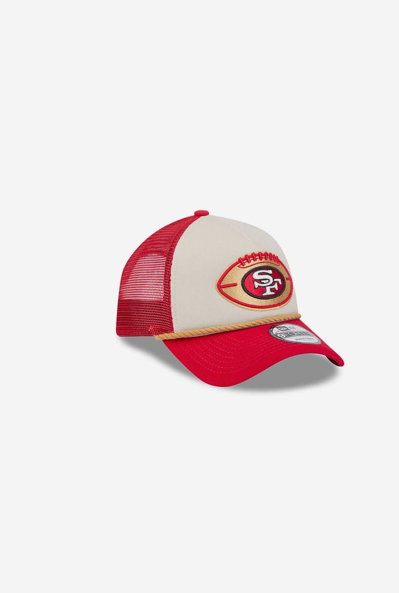San Francisco 49ers Sideline 9FORTY Trucker Cap - Red