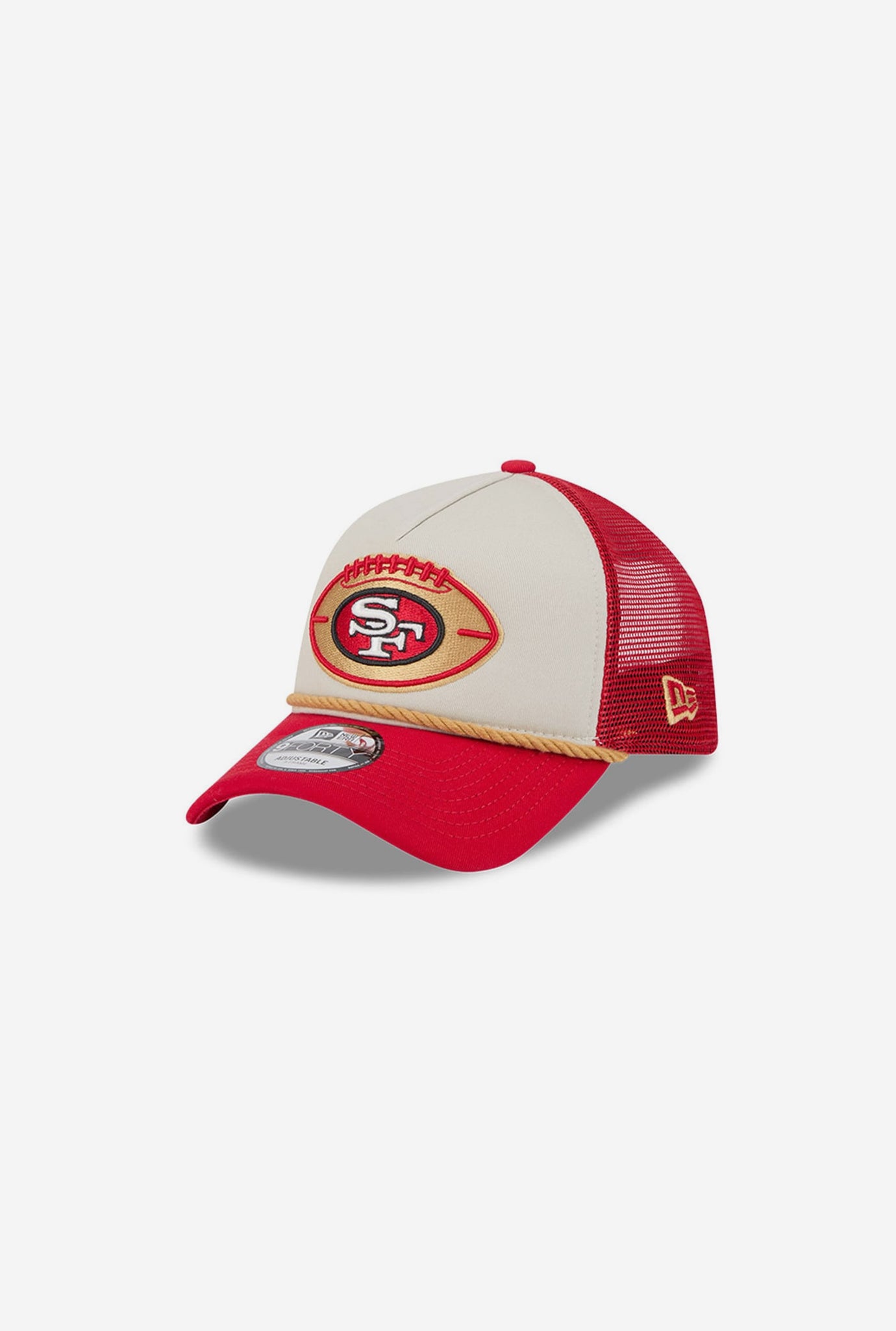 San Francisco 49ers Sideline 9FORTY Trucker Cap - Red