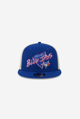Toronto Blue Jays 9FIFTY Neon Youth Trucker Hat - Blue