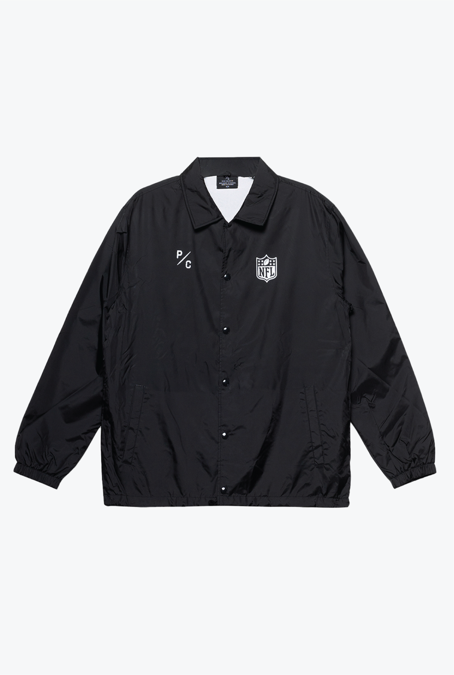 Seattle Seahawks Essentials Coach Jacket - Black
