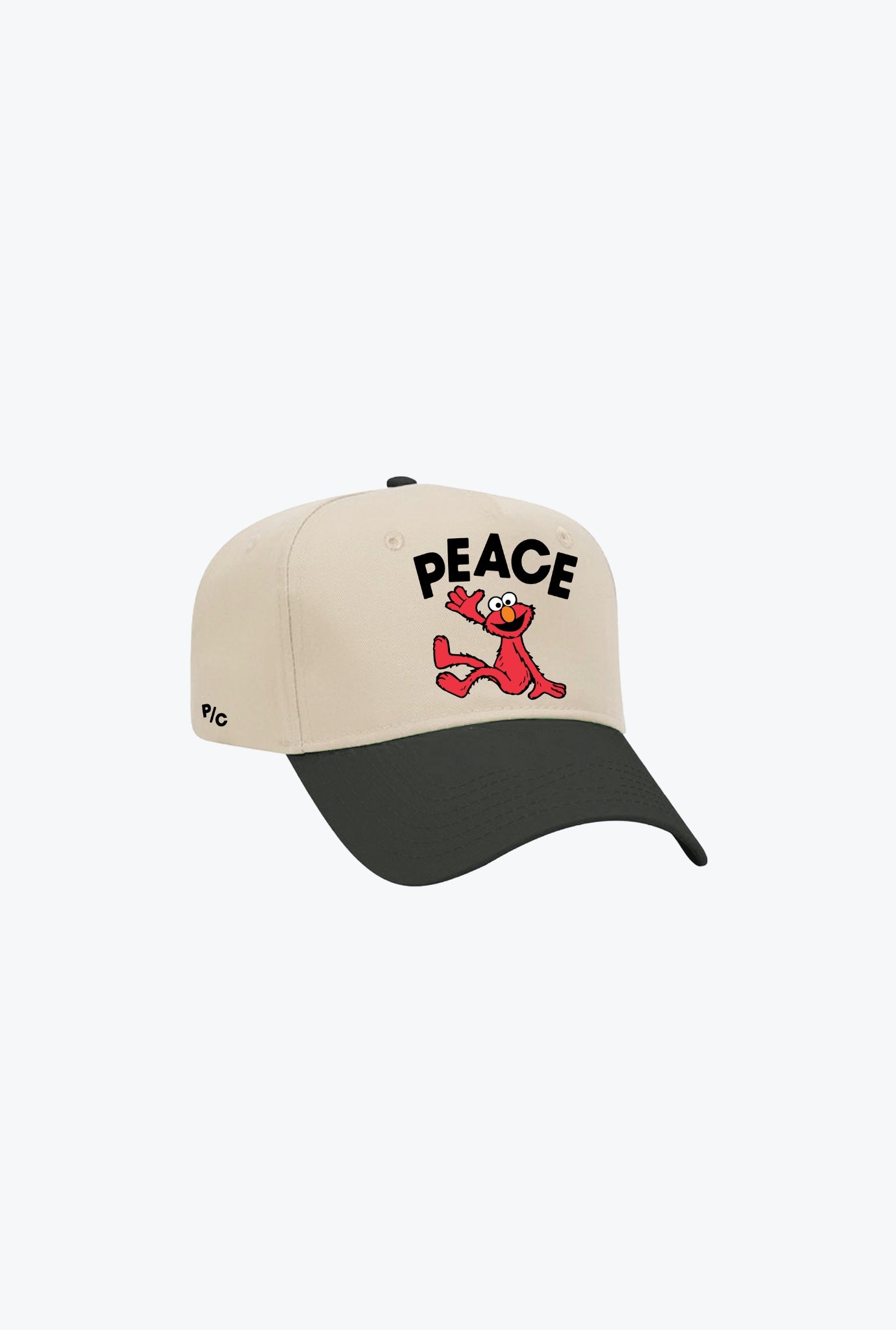 Sesame Street A-Frame Cap - Ivory / Black
