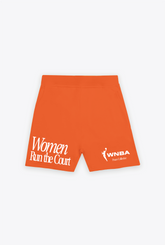 Women Run the Court Shorts - Orange