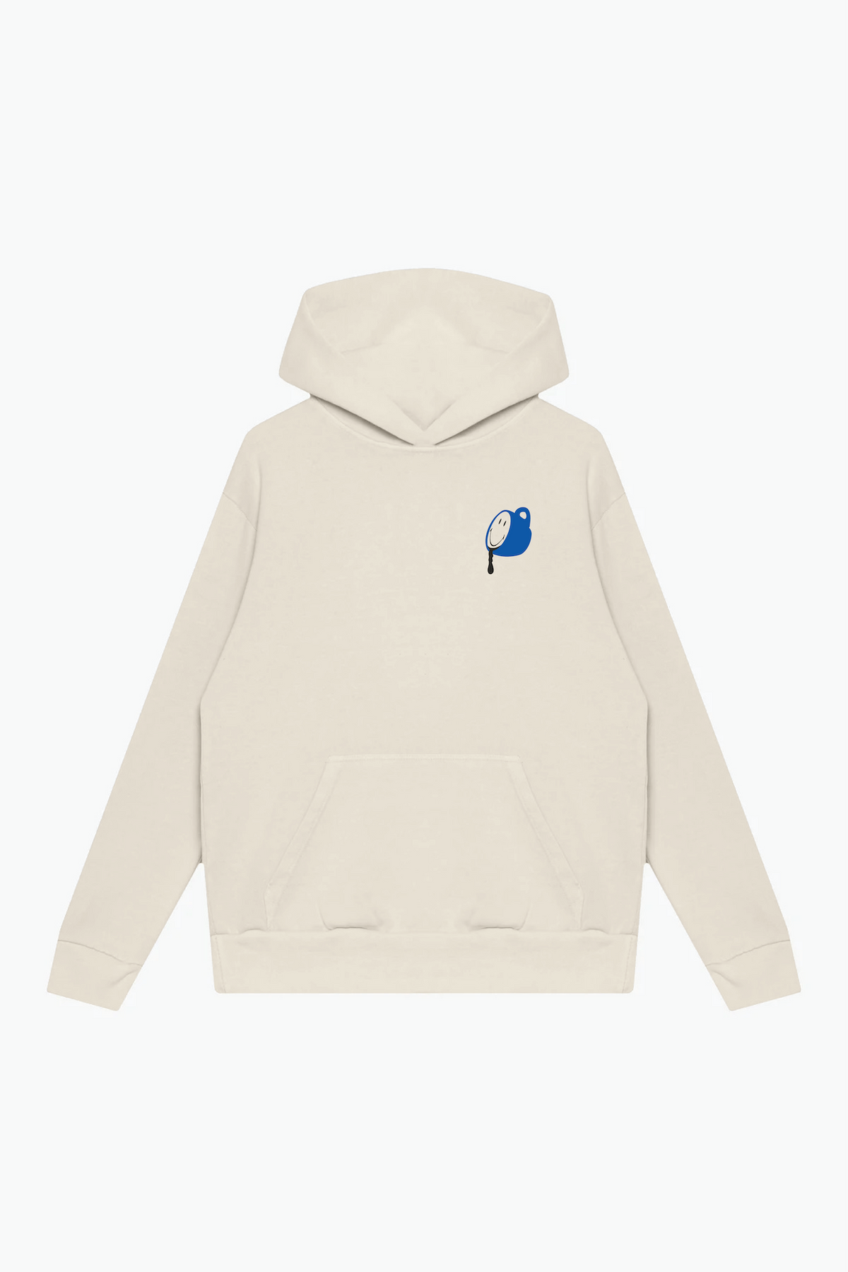 P/C x Smiley: Uncaffeinated Heavyweight Hoodie - Ivory