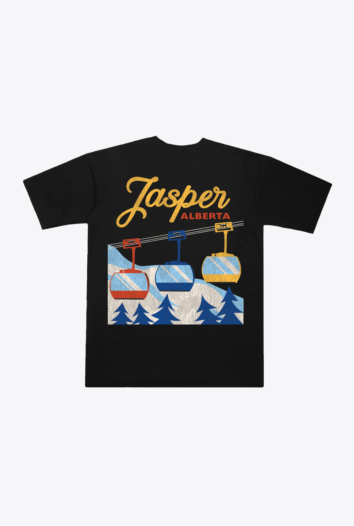 Jasper Winter Escape Heavyweight T-Shirt - Black