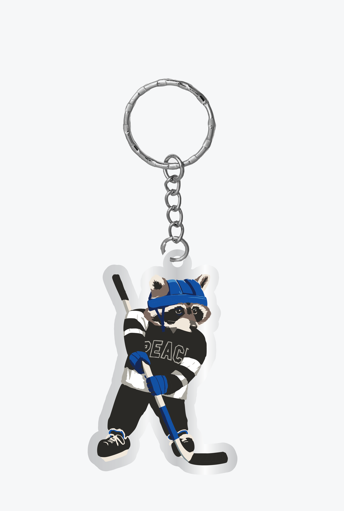 Trash Teddy Keychain - Royal