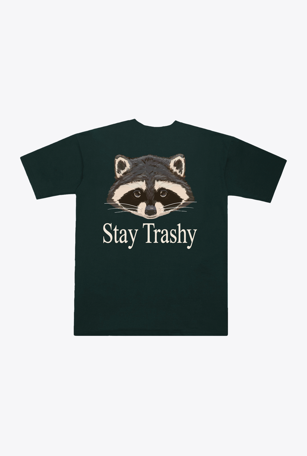 Trash Teddy Heavyweight T-Shirt - Pine Green