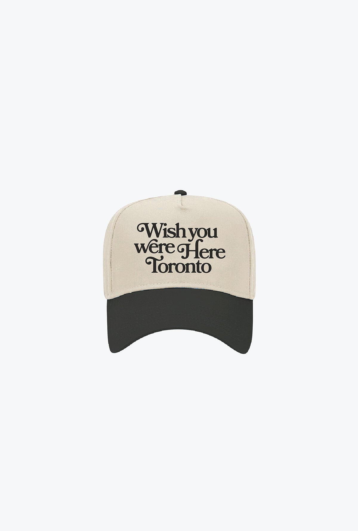 Toronto Wish You Were Here A-Frame Cap - Ivory / Black