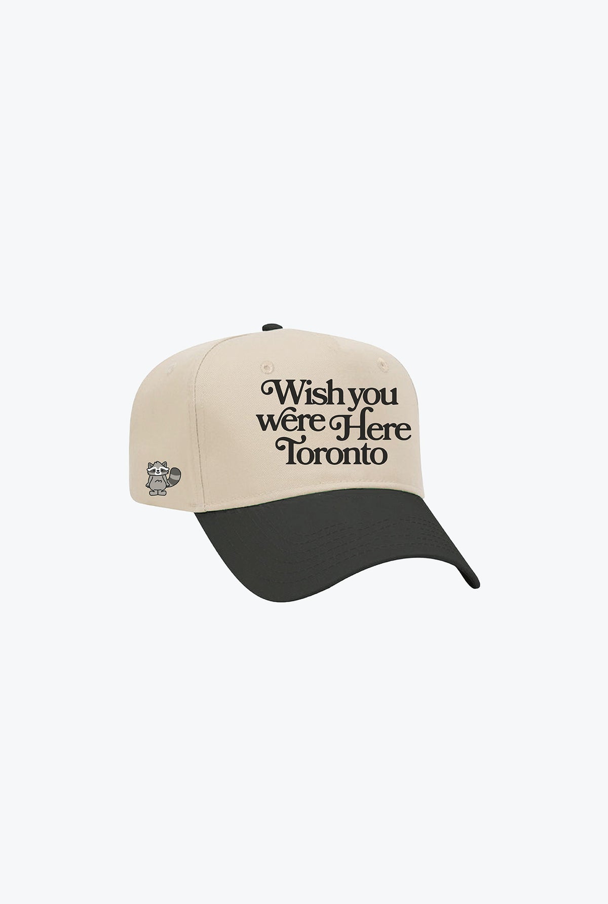 Toronto Wish You Were Here A-Frame Cap - Ivory / Black