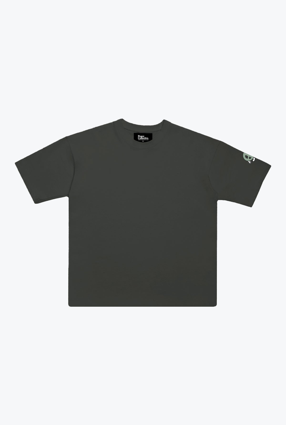 Toronto Peace Club Womens Cropped T-Shirt - Black