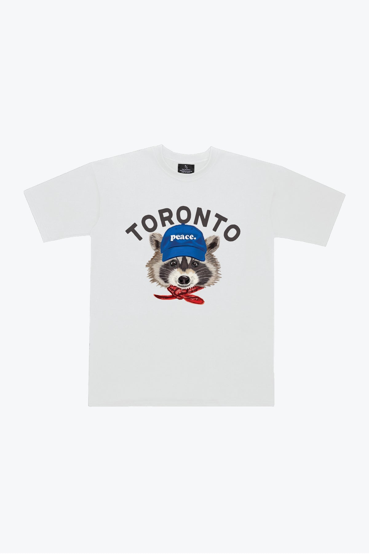 Toronto Trash Teddy Heavyweight T-Shirt - White
