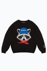 Toronto Trash Teddy Knit Sweater - Black