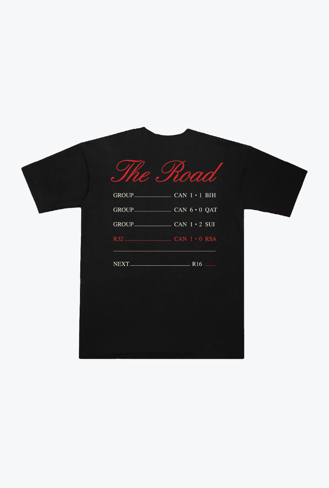 Canada Soccer Stop Doubting Heavyweight T-Shirt - Black