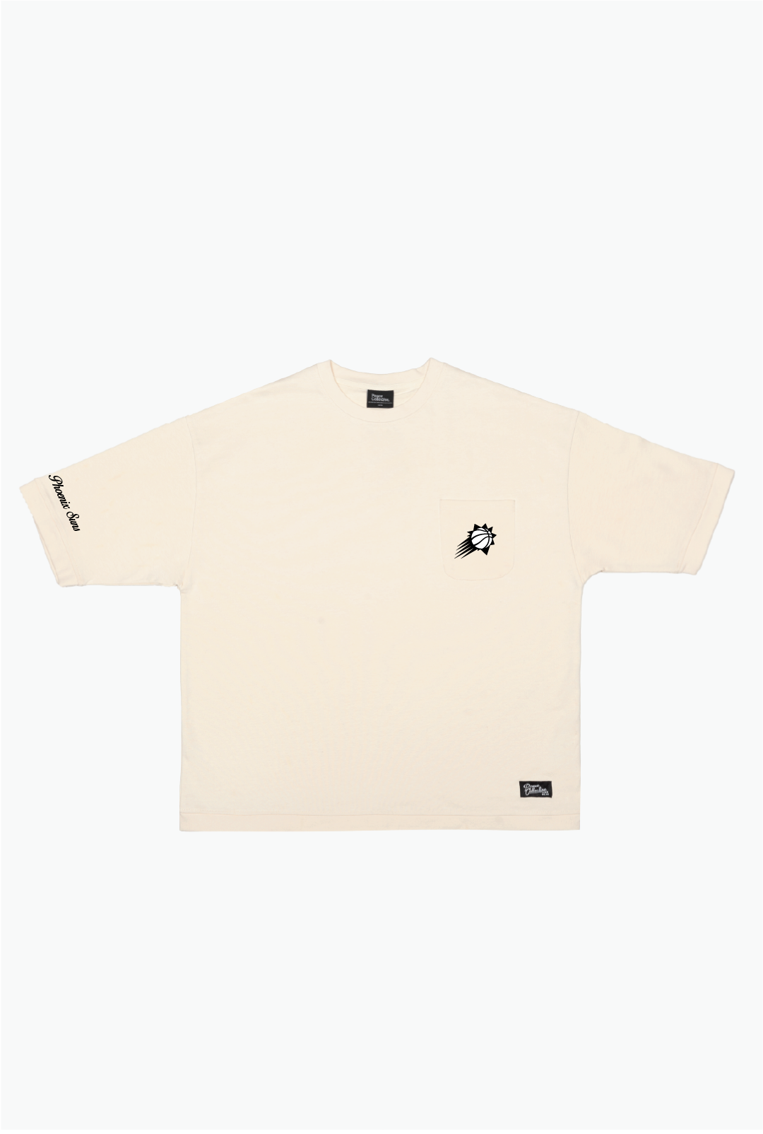 T-shirt Phoenix Suns Preppy Heavyweight à poche - Ivoire