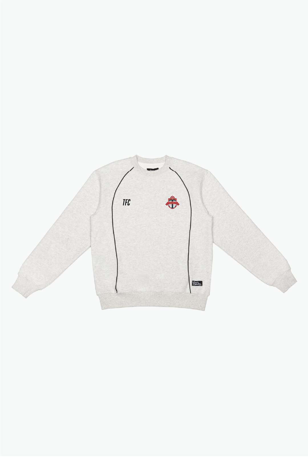 Toronto FC Heavyweight Piping Crewneck - Ash