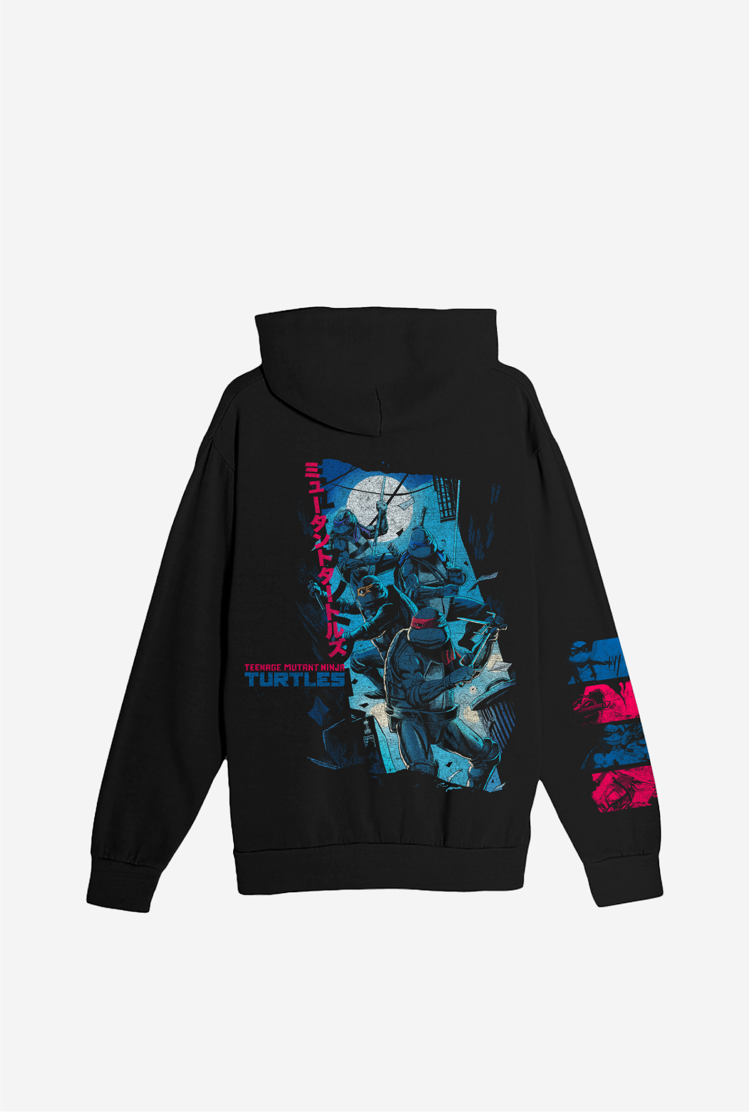 P/C x TMNT Ninja Turtles Heavyweight Hoodie - Black
