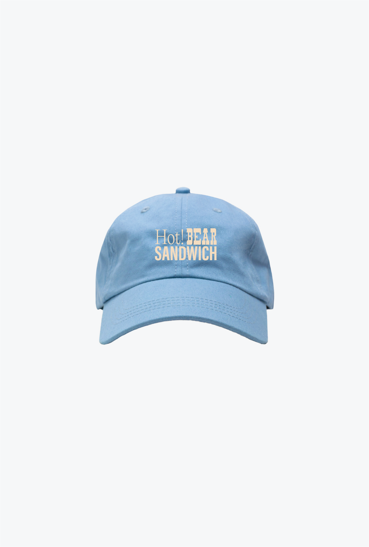 P/C x BEAR Steak Sandwiches Ad Dad Cap - Vista Blue