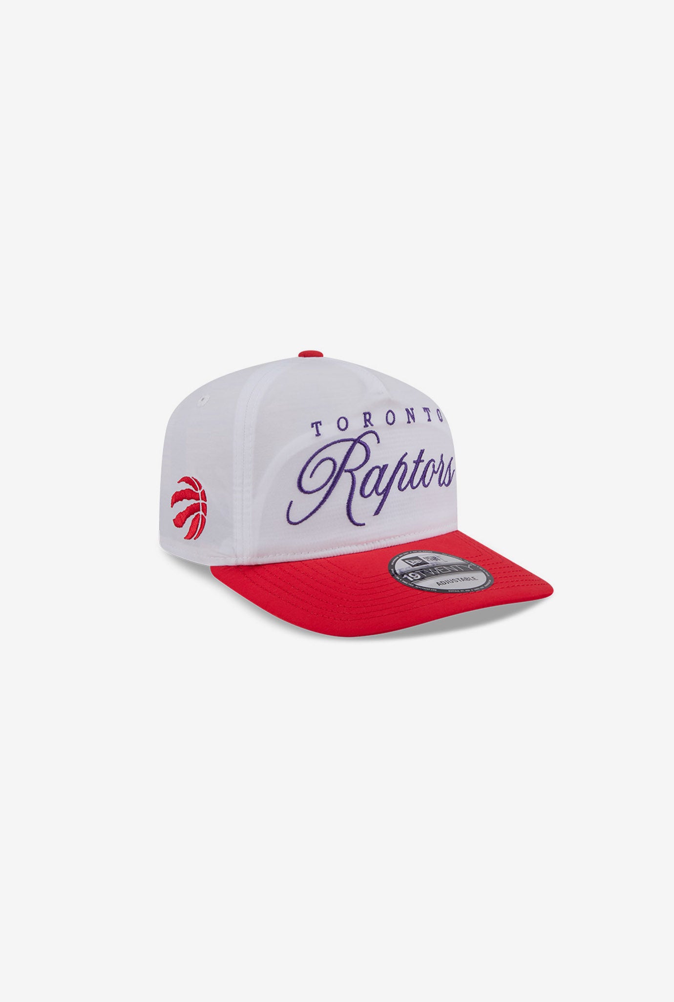 Toronto Raptors 2025 Draft 19TWENTY Adjustable Cap - White