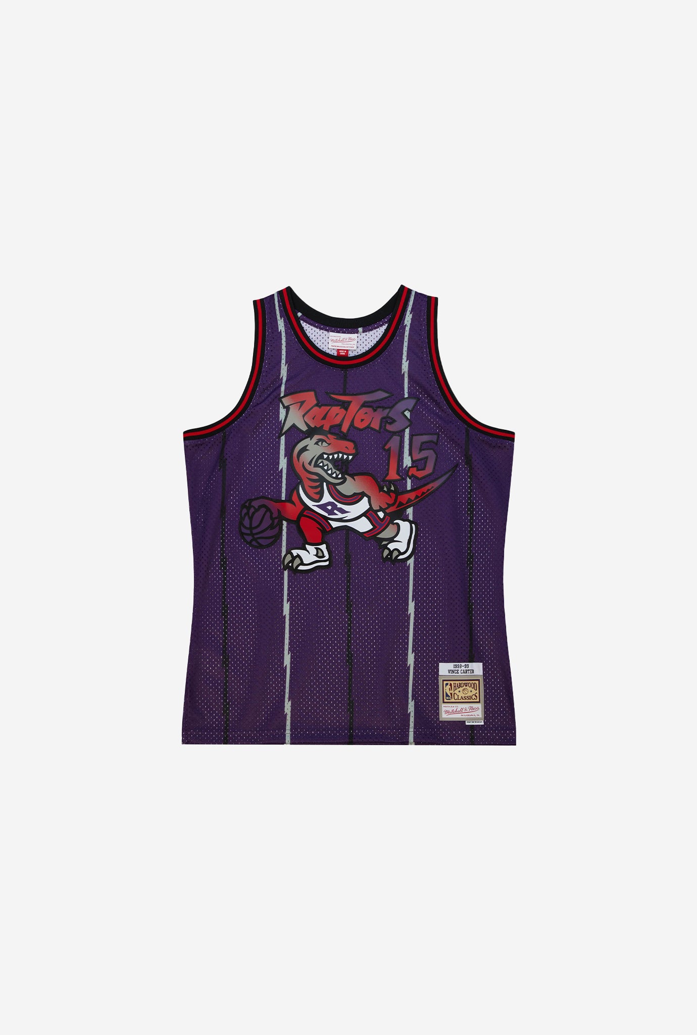 Toronto Raptors Big Face 7.0 Swingman Jersey 1998 Vince Carter - Purple