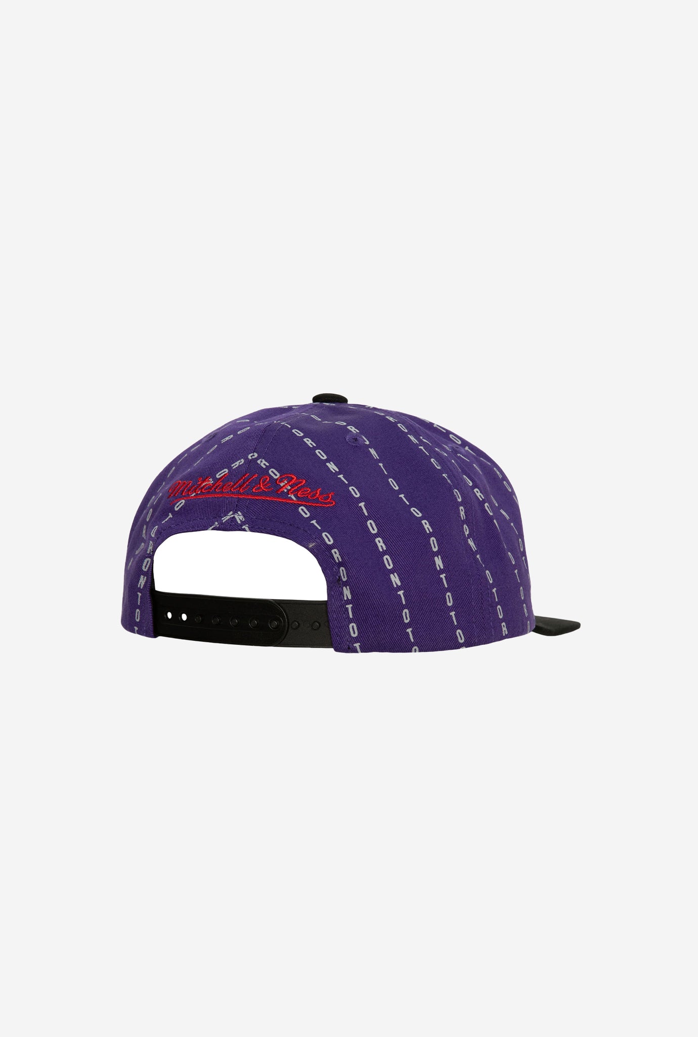 Toronto Raptors City Pinstripe Deadstock Snapback - Purple