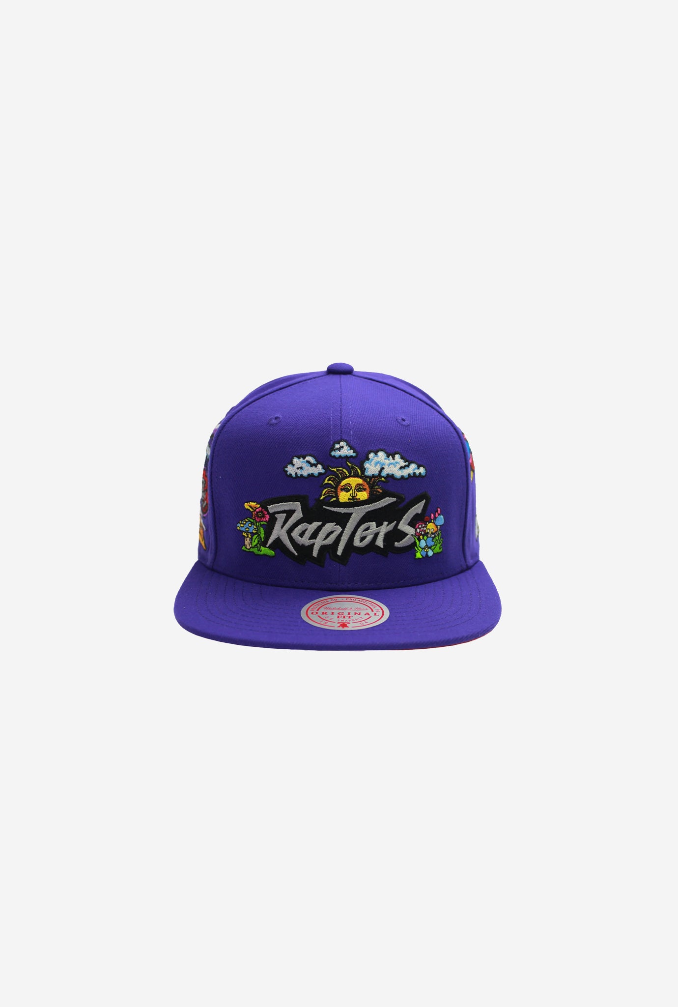 Toronto Raptors Psychedelic Snapback - Purple