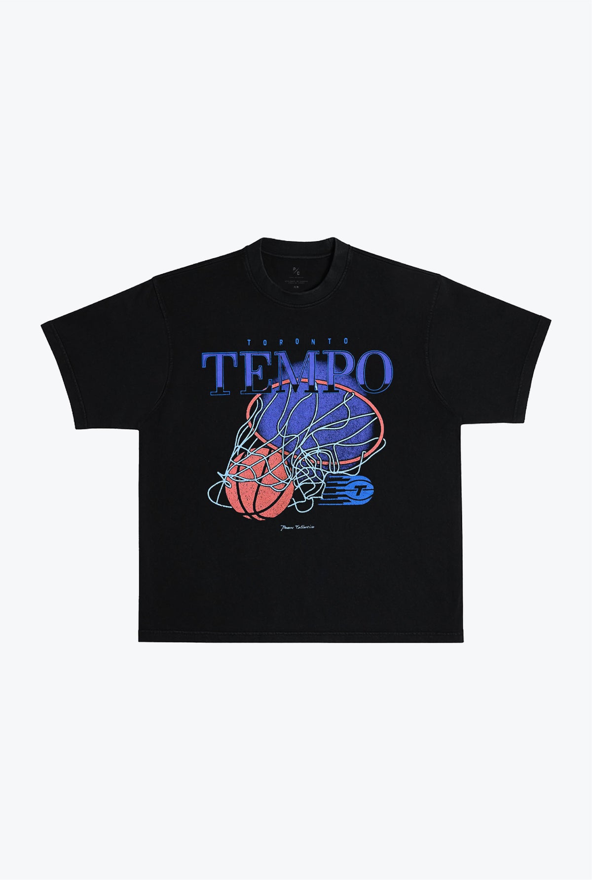 Toronto Tempo Heavyweight T-Shirt - Black
