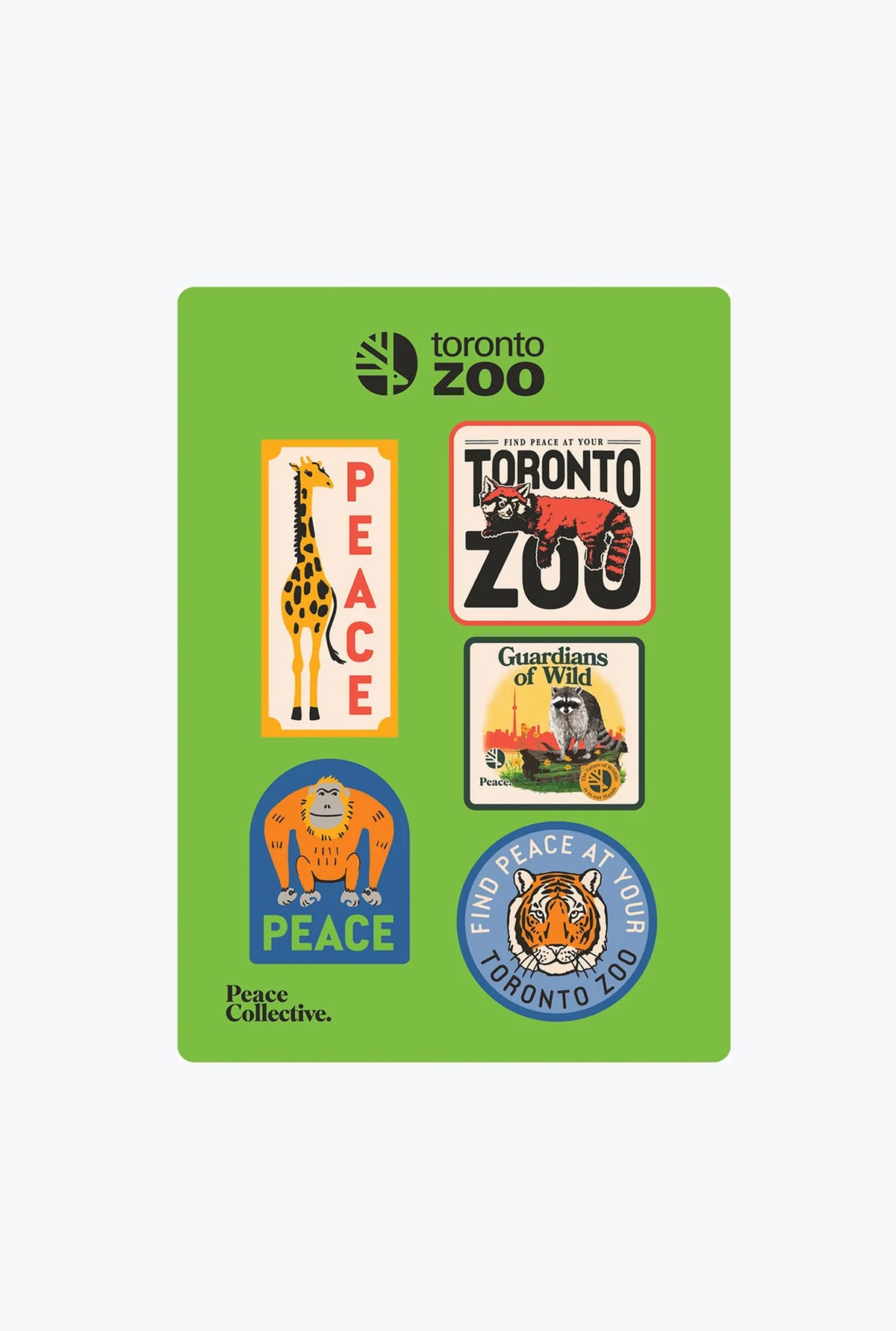 Toronto Zoo Discovery Sticker - Multicolour