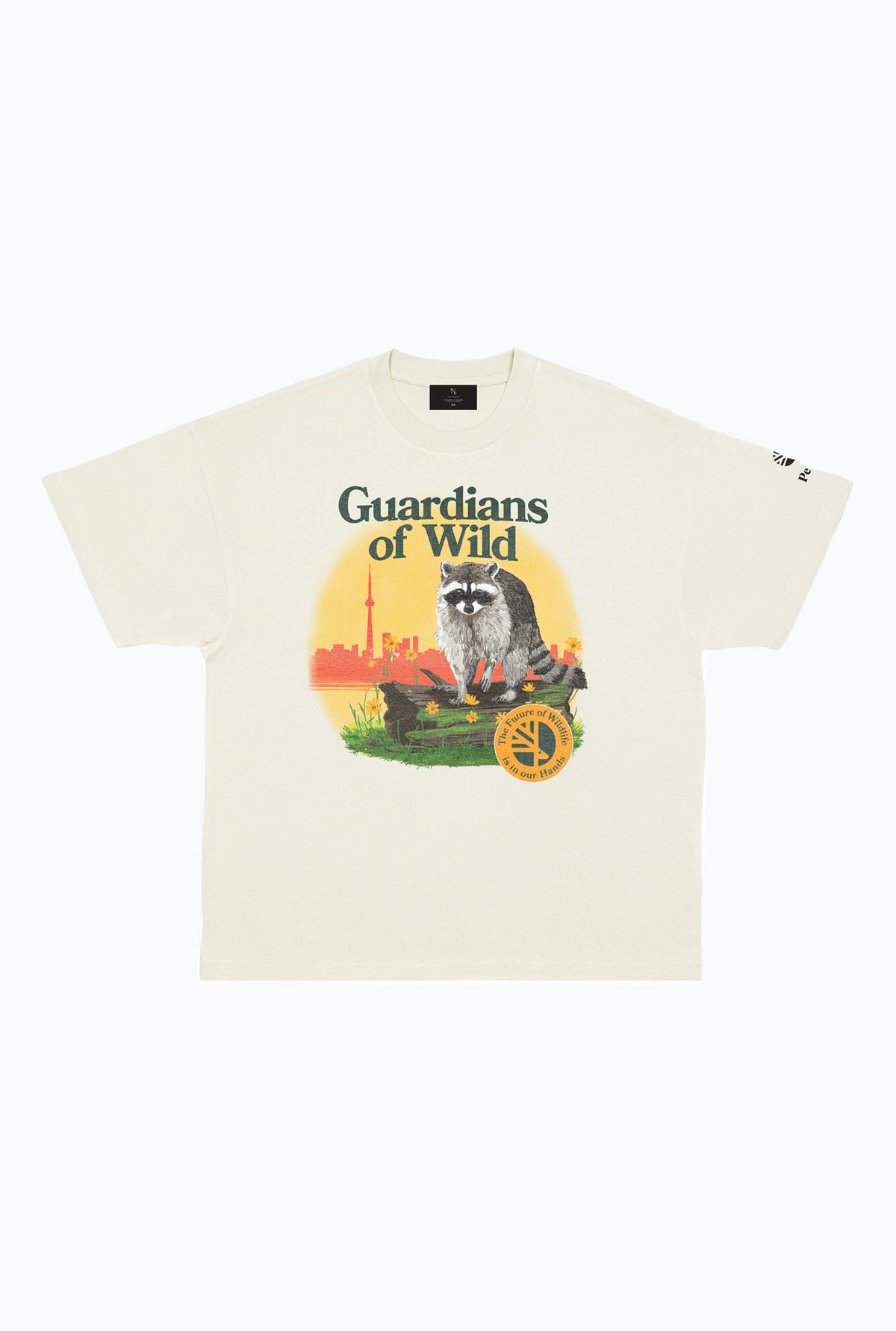 Toronto Zoo Guardians of Wild Heavyweight T-Shirt - Ivory