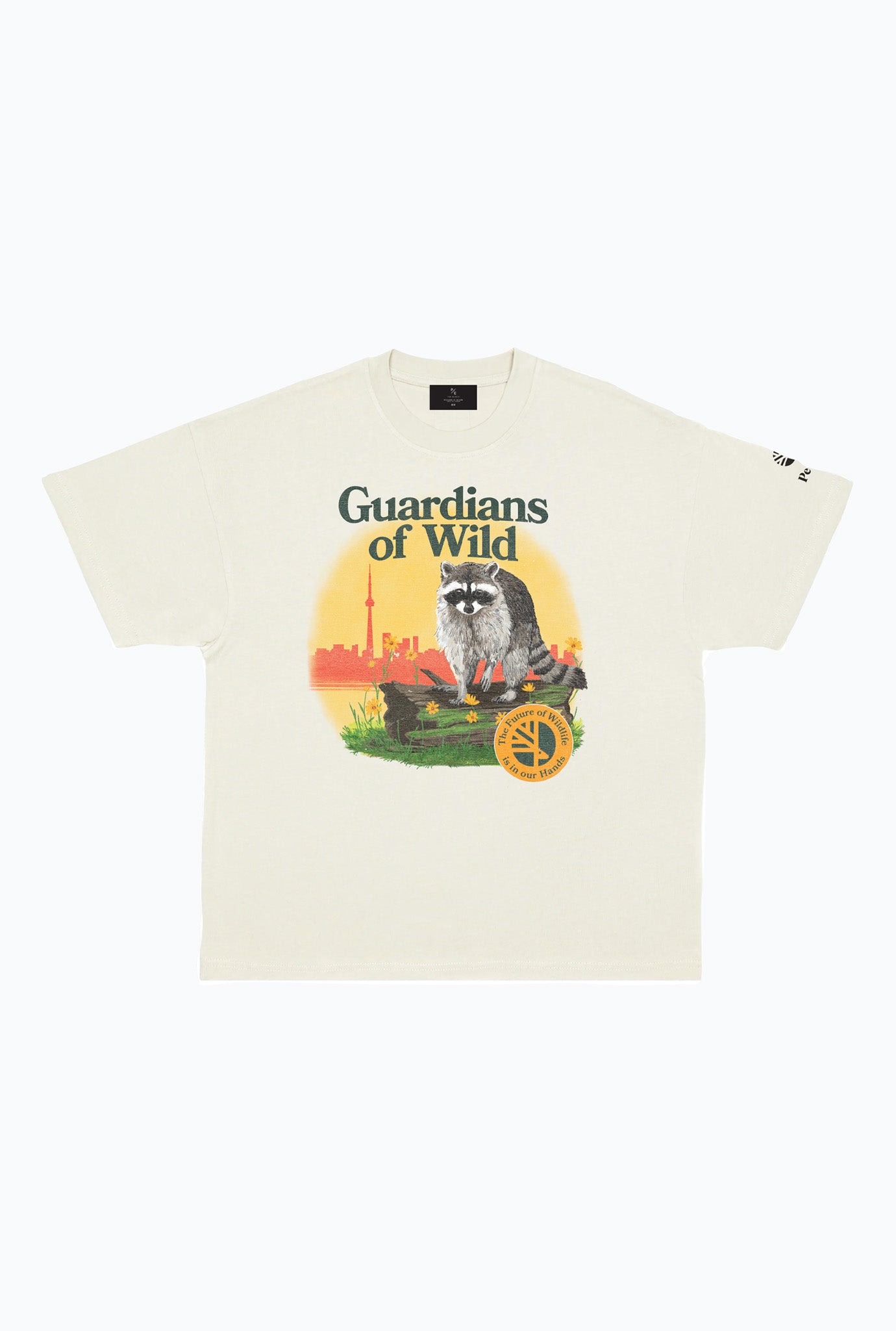 Toronto Zoo Guardians of Wild Heavyweight T-Shirt - Ivory
