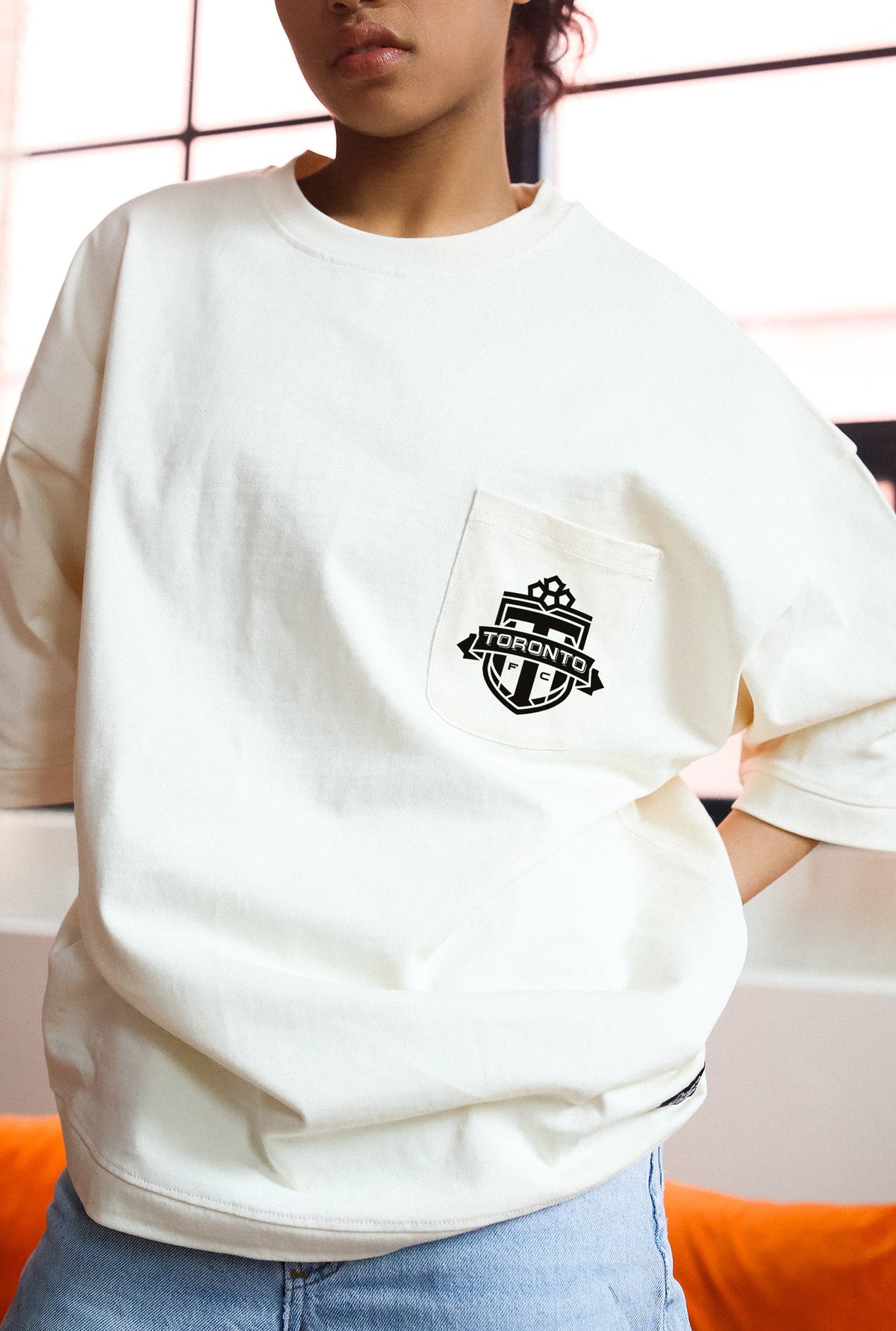 Toronto FC Preppy Heavyweight Pocket T-Shirt - Ivory
