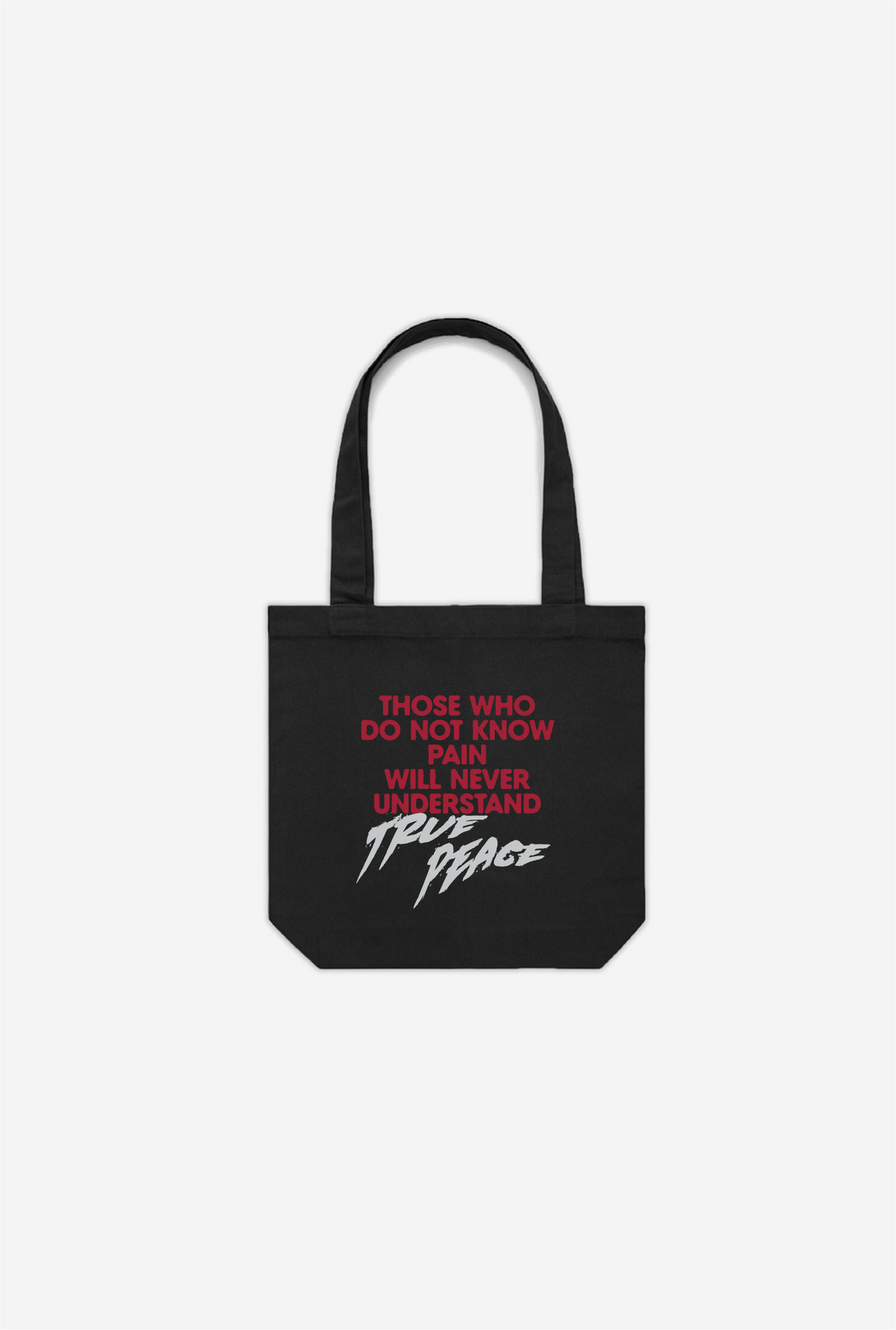 P/C x Naruto "True Peace" Tote Bag - Black