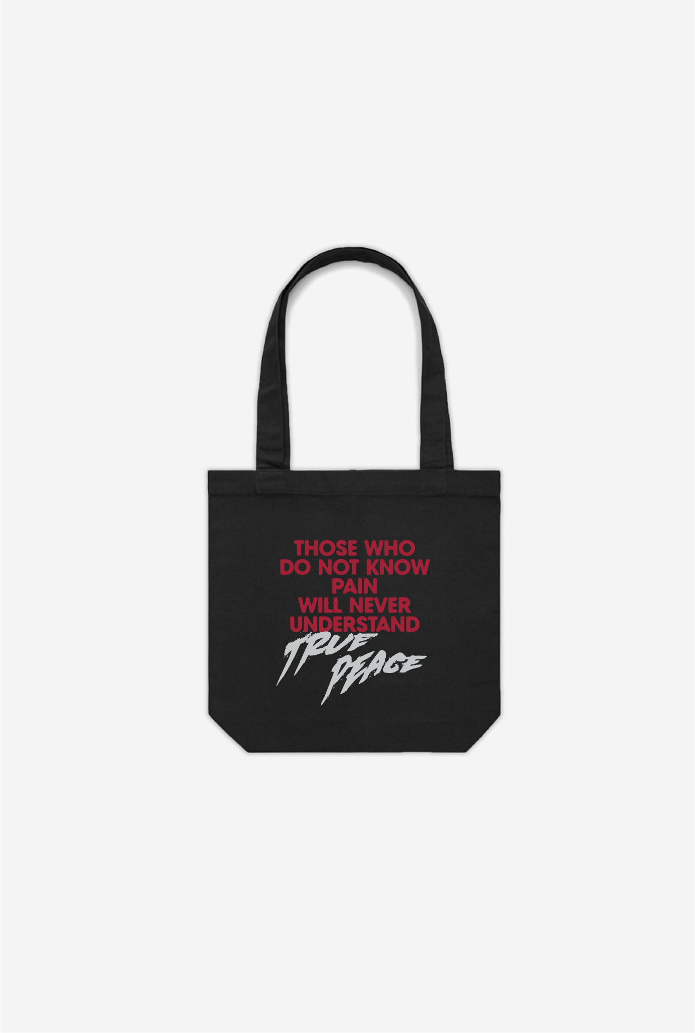 P/C x Naruto "True Peace" Tote Bag - Black