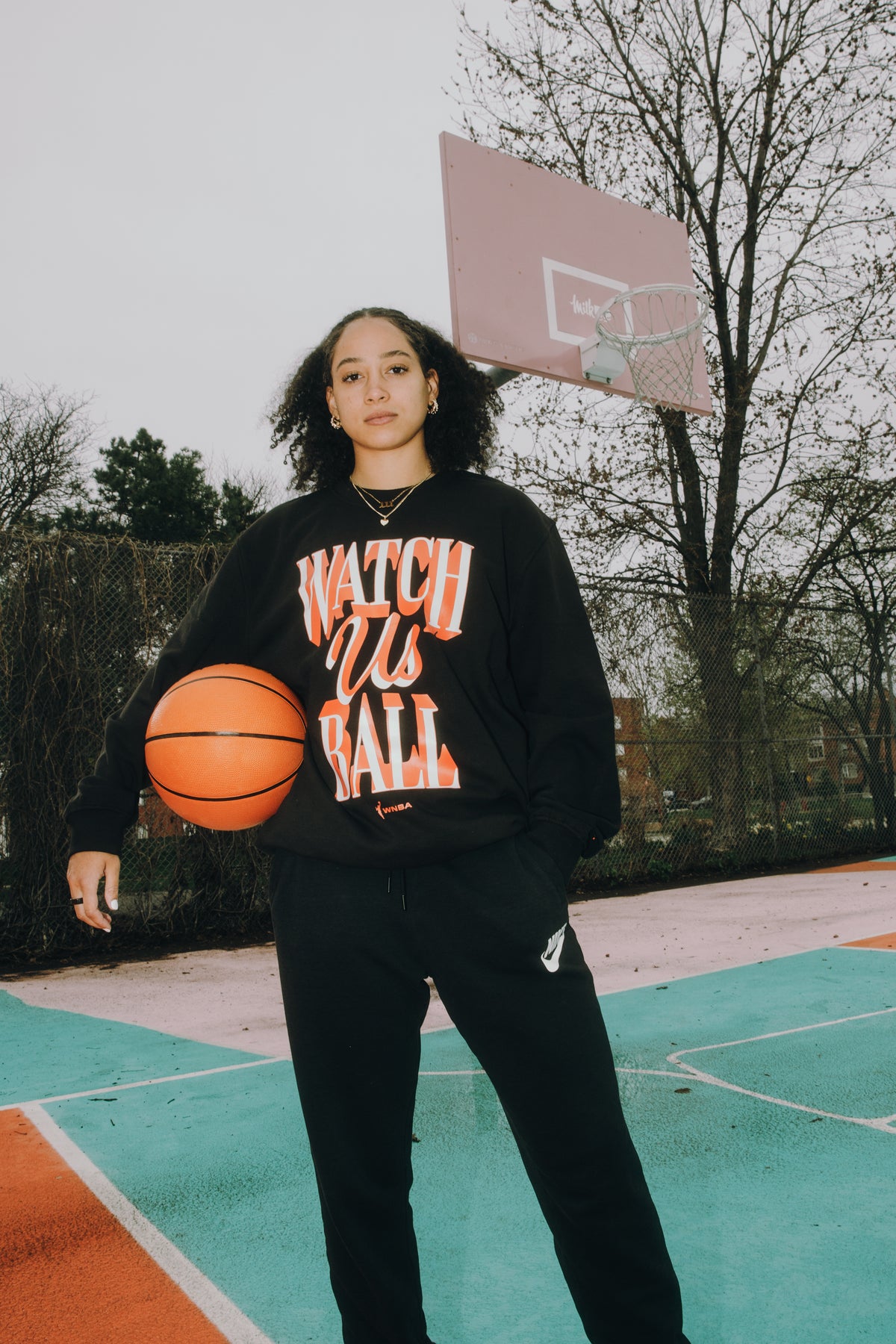 Watch Us Ball Crewneck - Black