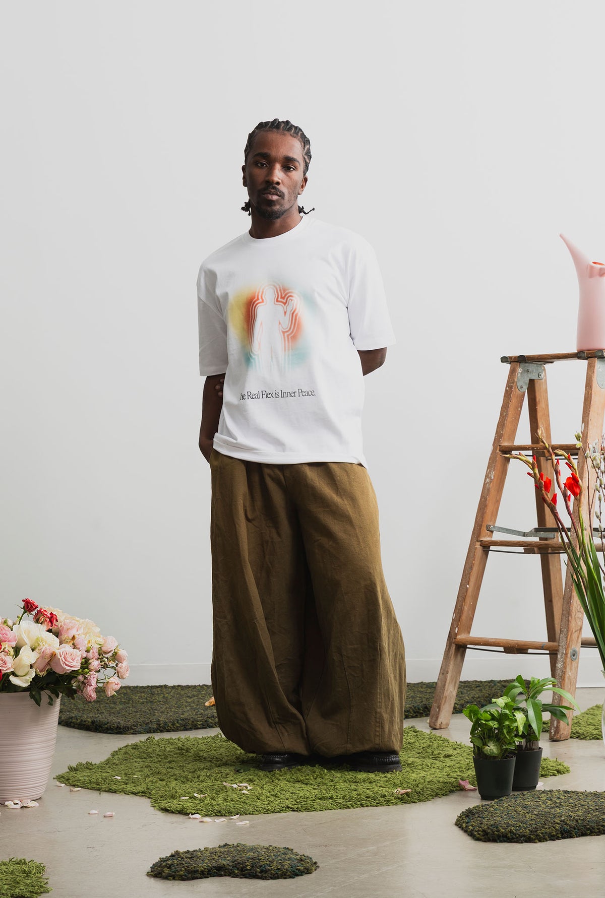 Inner Peace Heavyweight T-Shirt - White