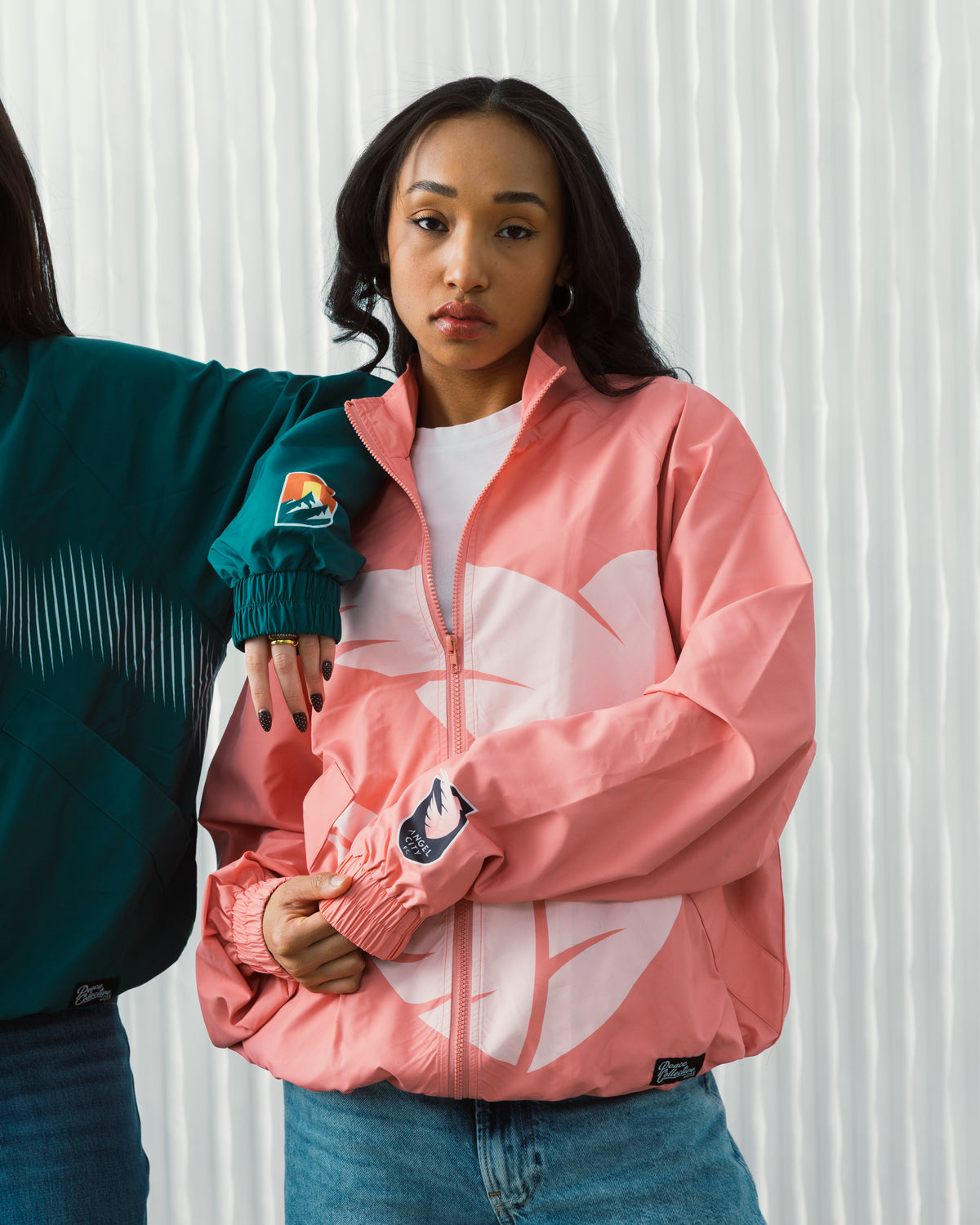 Angel City FC Emblem Windbreaker Jacket - Sola Rosa