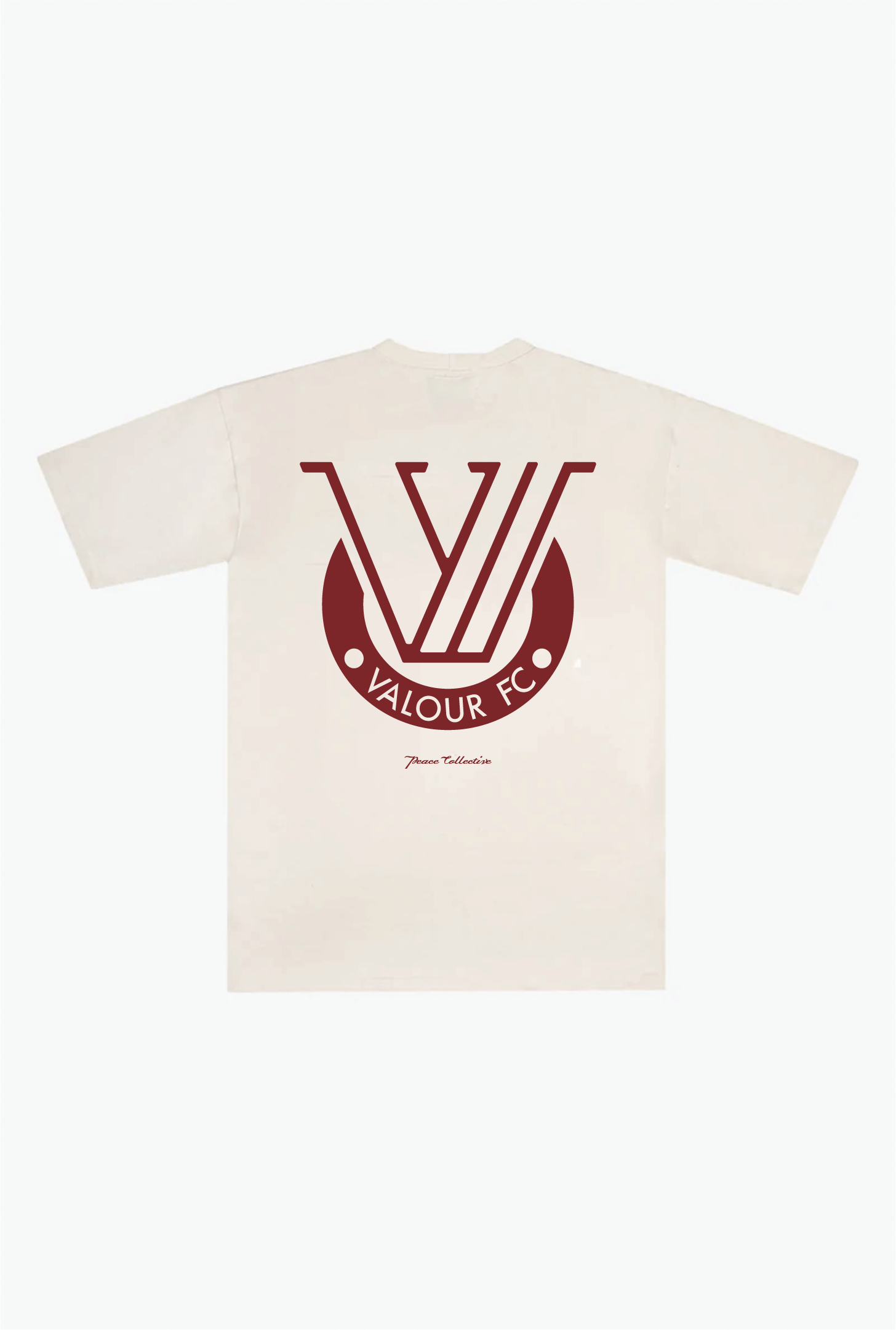 Valour FC Heavyweight T-Shirt - Ivory