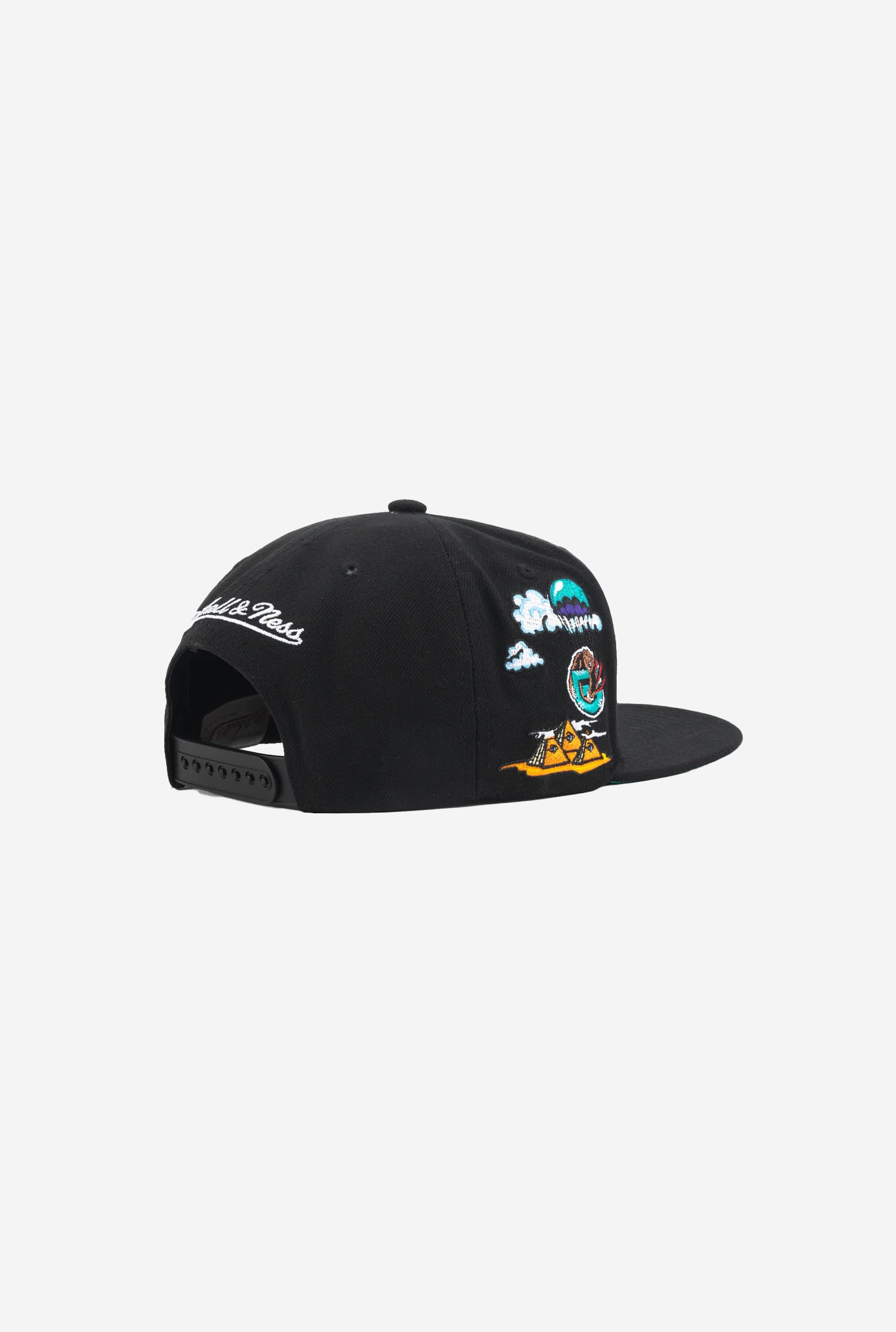 Vancouver Grizzlies Psychedelic Snapback - Black
