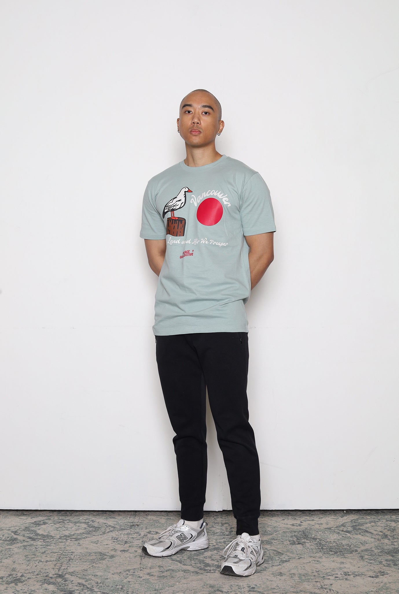 Vancouver Seagull T-Shirt - Blue