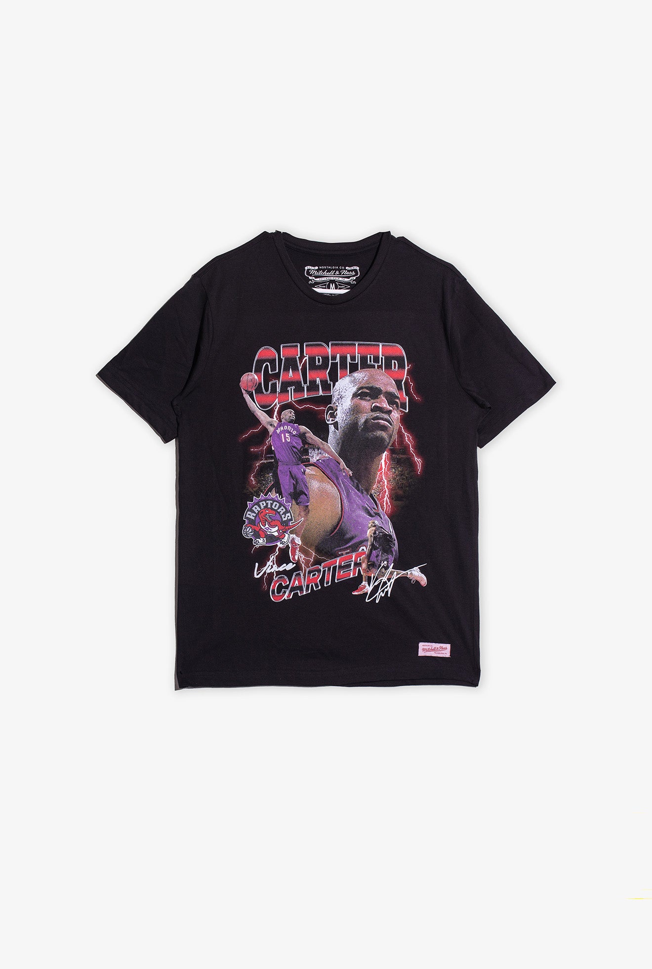Toronto Raptors Vince Carter Bootleg T-Shirt - Black