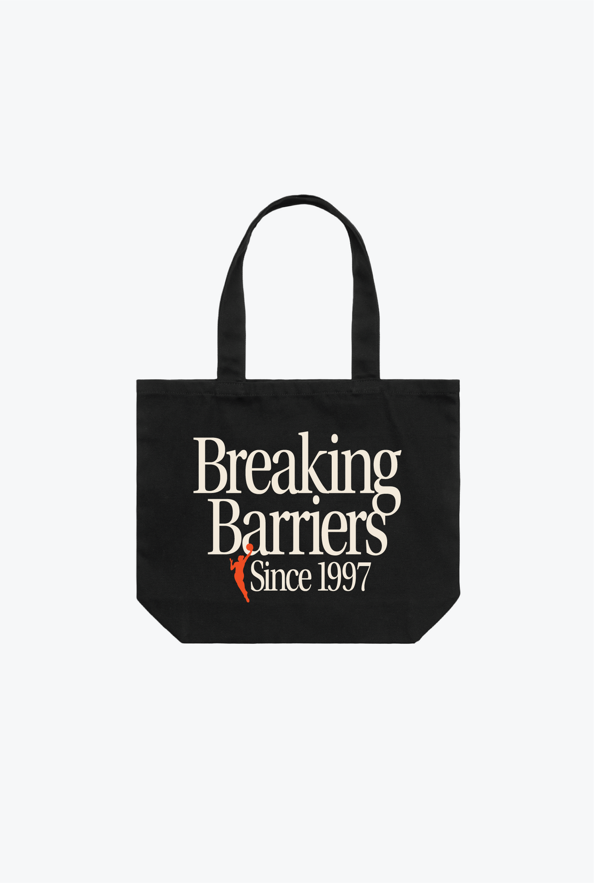 Breaking Barriers Tote Bag - Black
