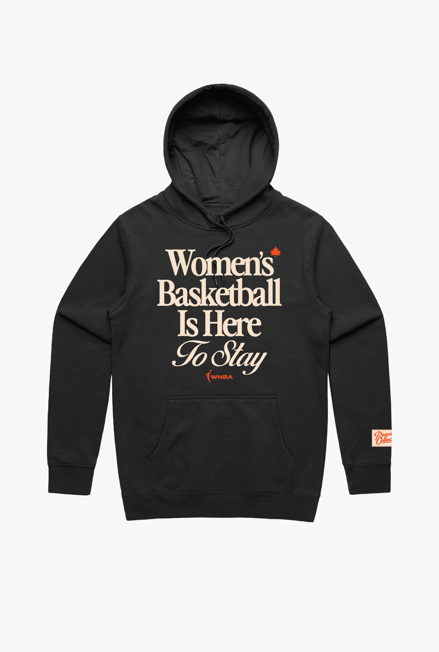 WNBA Women's Basketball is Here to Stay Hoodie - Black