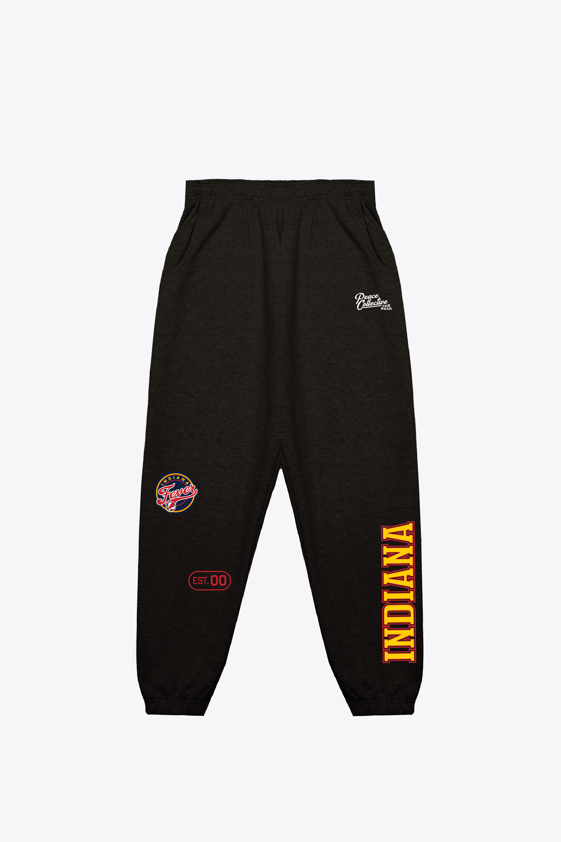 Indiana Fever Heavyweight Jogger - Black